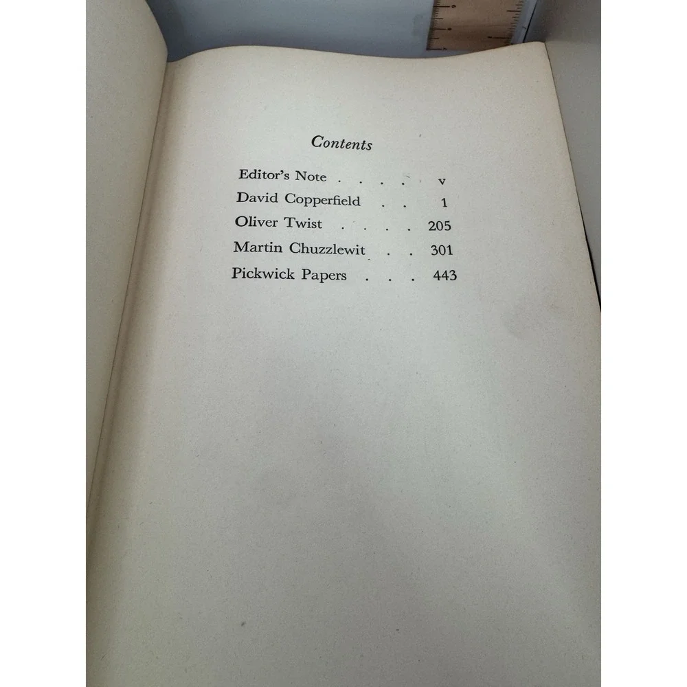 The Dickens Digest Hard Cover Book Vintage 1943, First Edition!